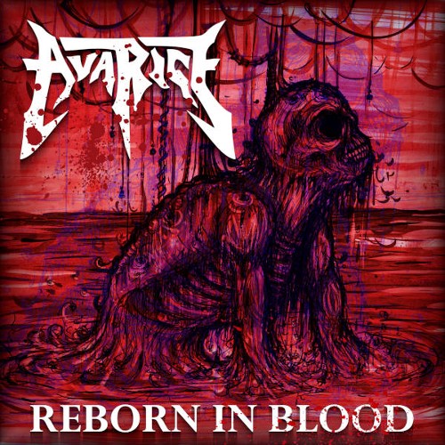 AVARICE - Reborn In Blood cover 