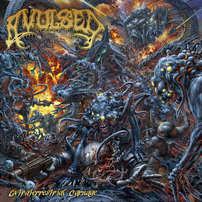 AVULSED - Extraterrestrial Carnage cover 