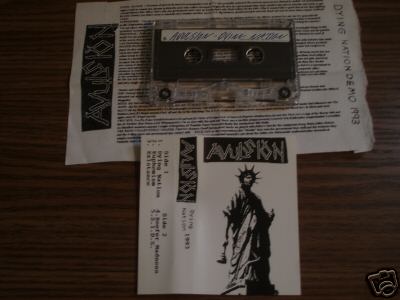 AVULSION (NY) - Dying Nation cover 