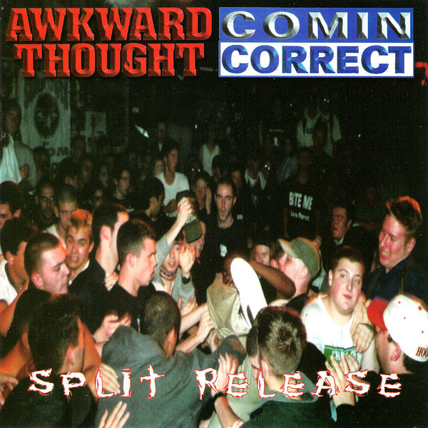 AWKWARD THOUGHT - Split Release cover 