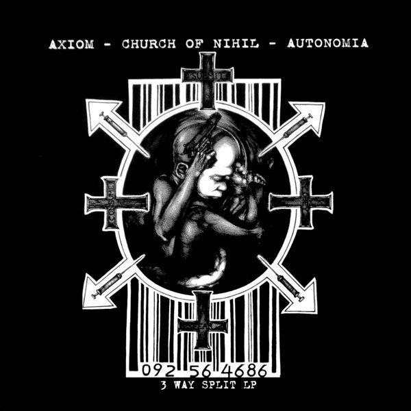 AXIOM (OR) - 3 Way Split LP cover 