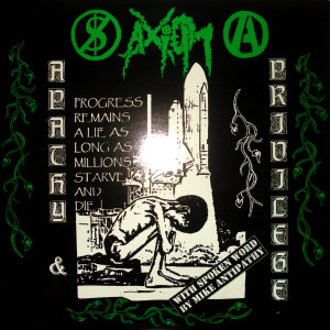 AXIOM (OR) - Apathy & Privilege cover 