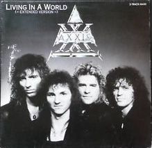 AXXIS - Living in a World cover 