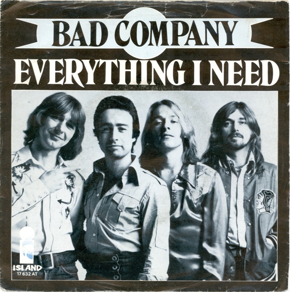 BAD COMPANY - Everything I Need cover 