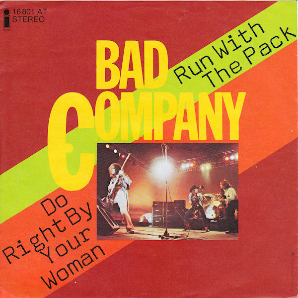 BAD COMPANY - Run With The Pack cover 