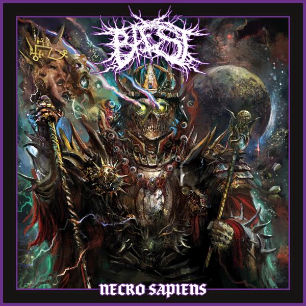 BAEST - Necro Sapiens cover 