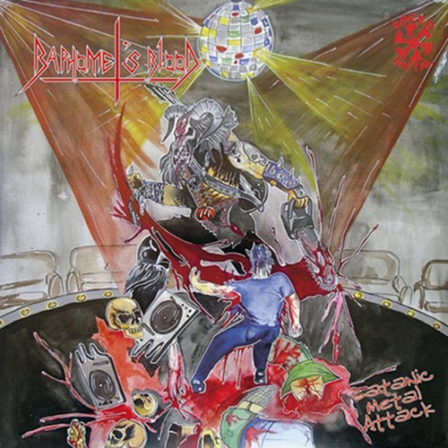BAPHOMET'S BLOOD - Satanic Metal Attack cover 