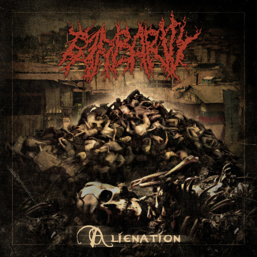 BARBARITY - Alienation cover 