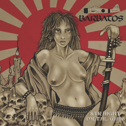 BARBATOS - Straight Metal War cover 