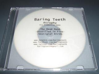 BARING TEETH - Atrophy cover 