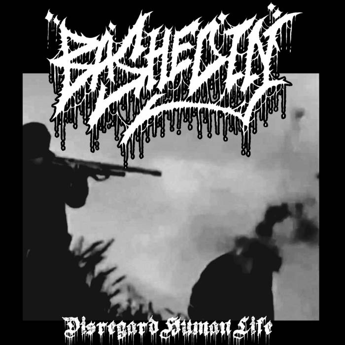 BASHED IN - Disregard Human Life cover 