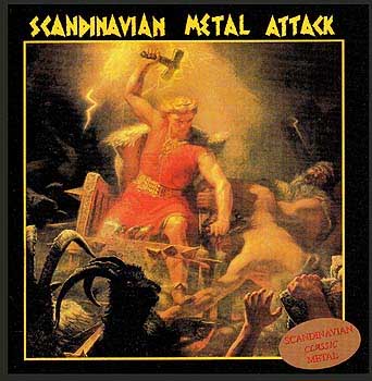 BATHORY - Scandinavian Metal Attack cover 