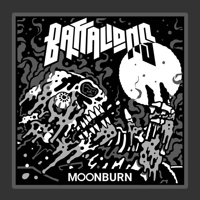 BATTALIONS - Moonburn cover 