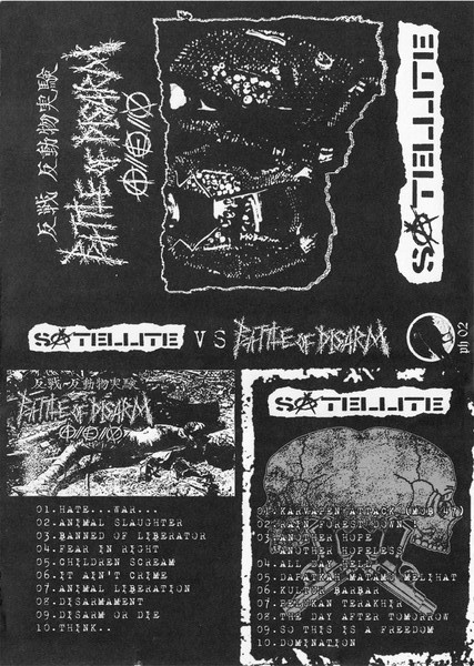 BATTLE OF DISARM - Satellite Vs Battle Of Disarm cover 
