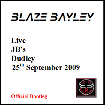 BLAZE BAYLEY - Live at MetalFest JB's, Dudley, UK 25th September 2009 cover 
