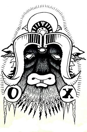 BEARDED OX - Kosmoss cover 