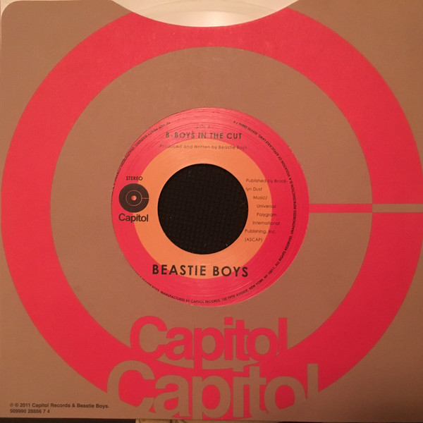 BEASTIE BOYS - B-Boys in the Cut / Pop Your Balloon cover 