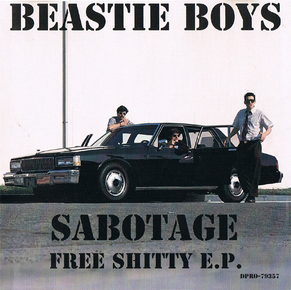 BEASTIE BOYS - Sabotage: Free Shitty E.P. cover 