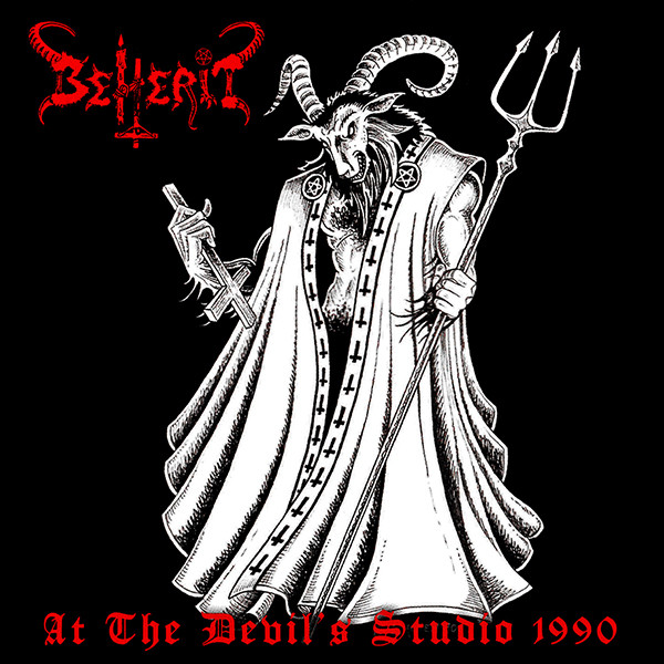 BEHERIT - At the Devil's Studio 1990 cover 