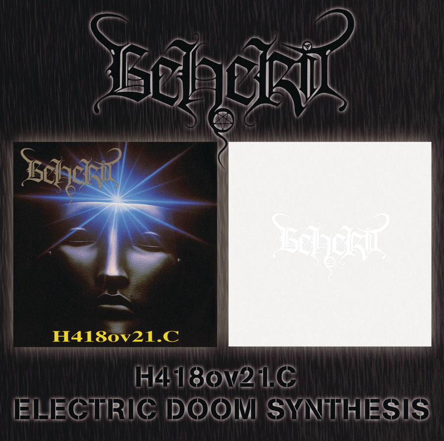 BEHERIT - H418ov21.C / Electric Doom Synthesis cover 
