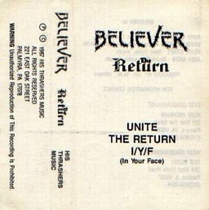 BELIEVER (PA) - The Return cover 
