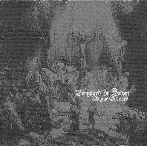 BENIGHTED IN SODOM - Plague Overlord cover 