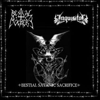 BESTIAL MOCKERY - Bestial Satanic Sacrifice cover 