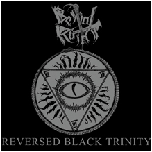 BESTIAL RAIDS - Reversed Black Trinity cover 