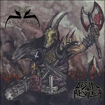BESTIAL REVILER - Russo-Japanese Metal War cover 