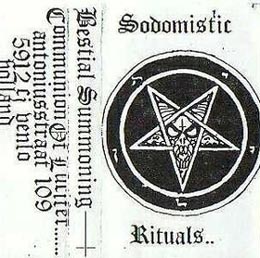 BESTIAL SUMMONING - Sodomistic Rituals cover 