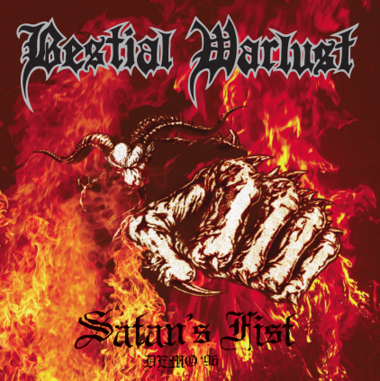 BESTIAL WARLUST - Satan's Fist cover 