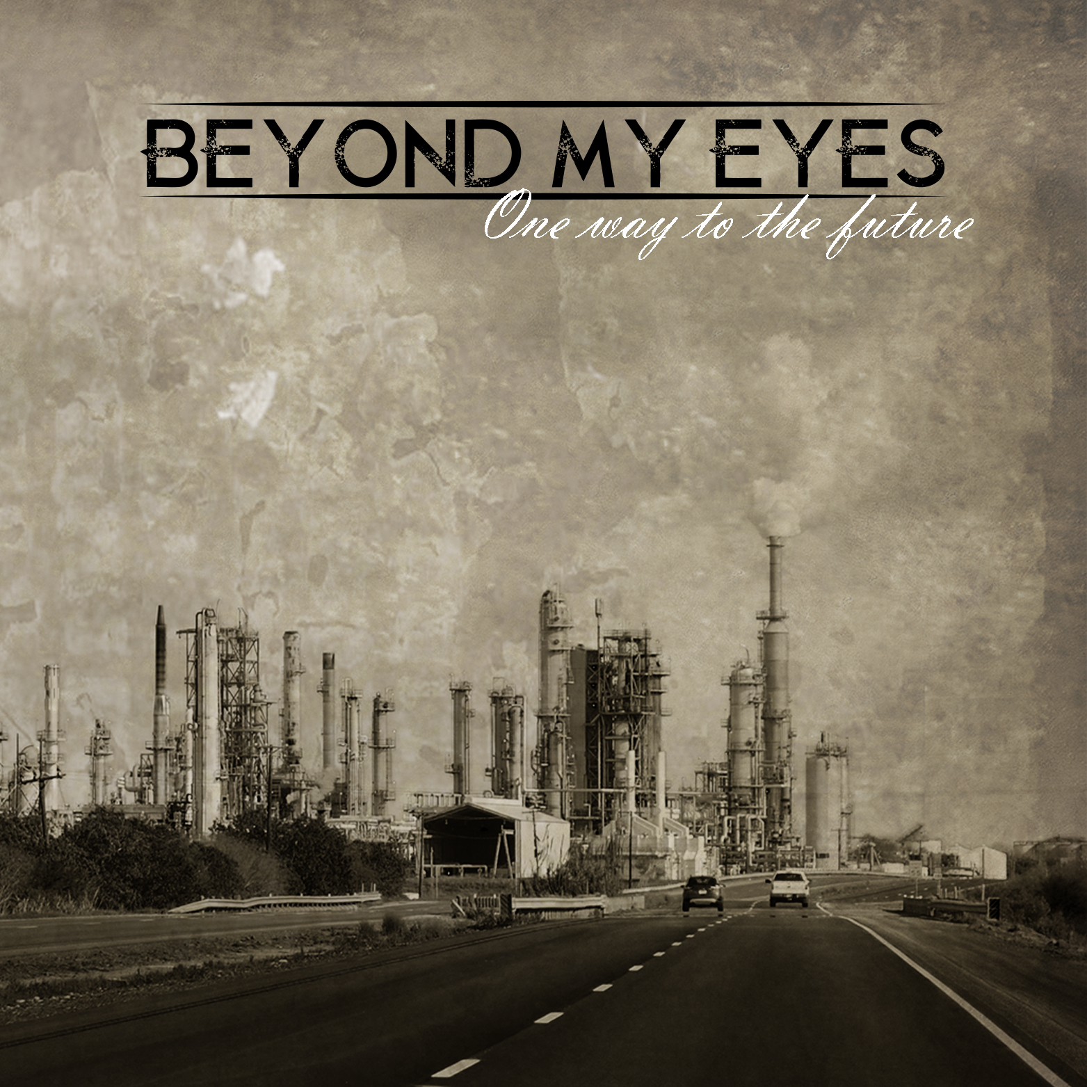 BEYOND MY EYES - One way to the future cover 