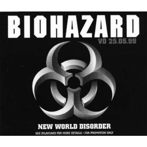 BIOHAZARD - New World Disorder cover 