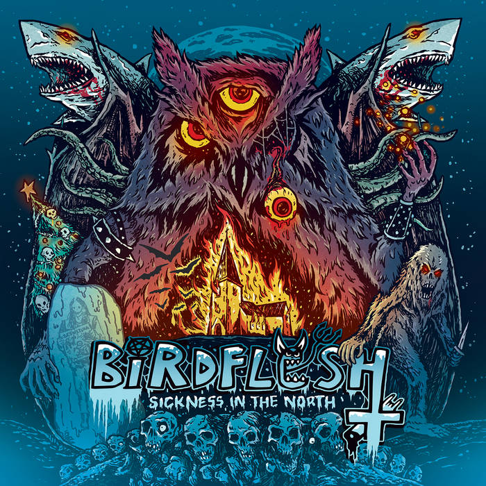 BIRDFLESH - Sickness in the North cover 