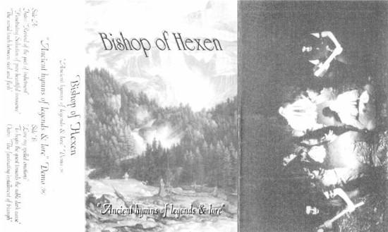 THE BISHOP OF HEXEN - Ancient Hymns of Legends & Lore cover 