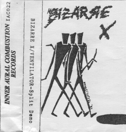 BIZARRE X - Split Demo cover 
