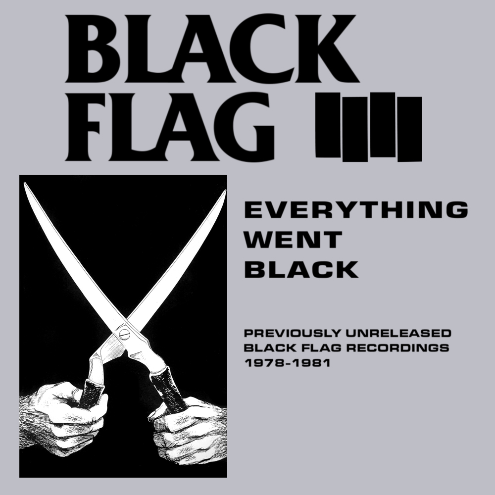 BLACK FLAG - Everything Went Black cover 