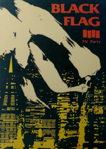BLACK FLAG - T.V. Party cover 