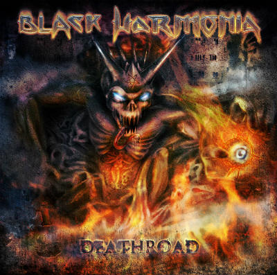 BLACK HARMONIA - Deathroad cover 
