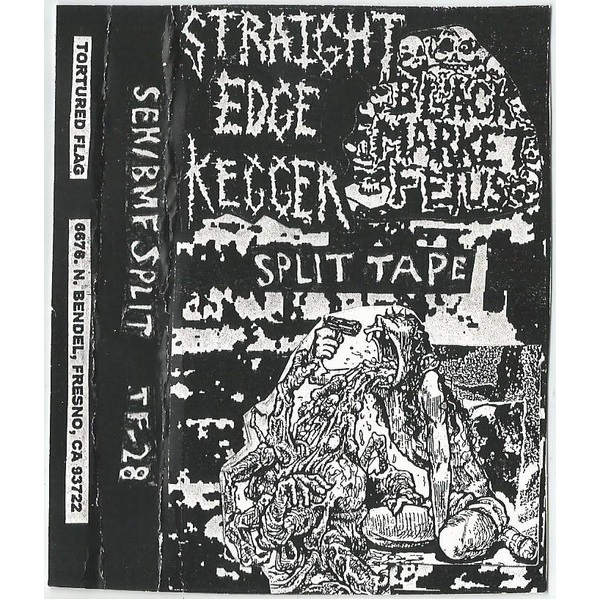 BLACK MARKET FETUS - Black Market Fetus / Straight Edge Kegger cover 