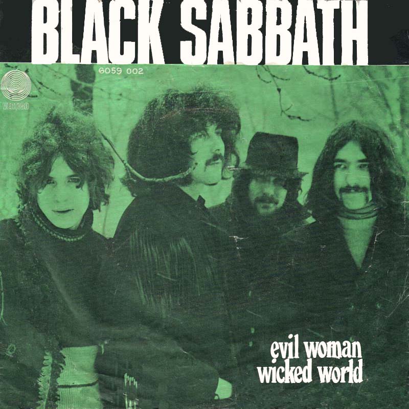 BLACK SABBATH - Evil Woman / Wicked World cover 