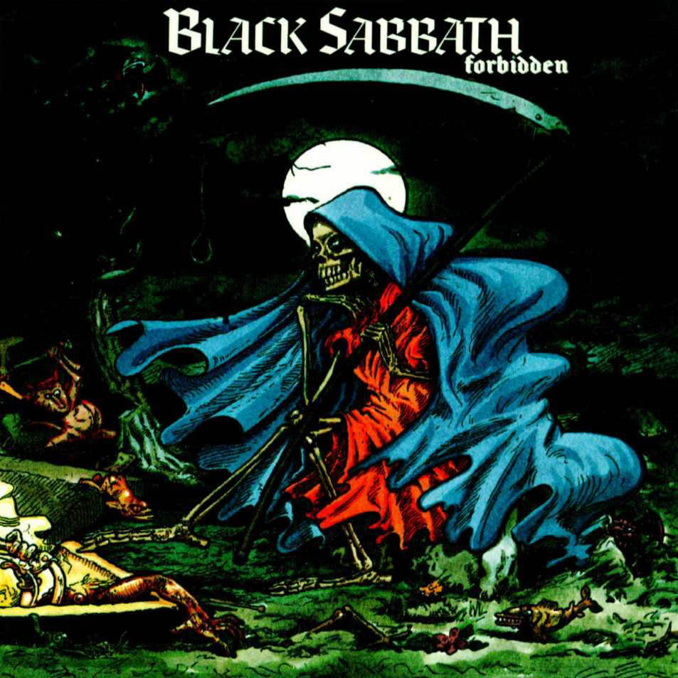 BLACK SABBATH - Forbidden cover 