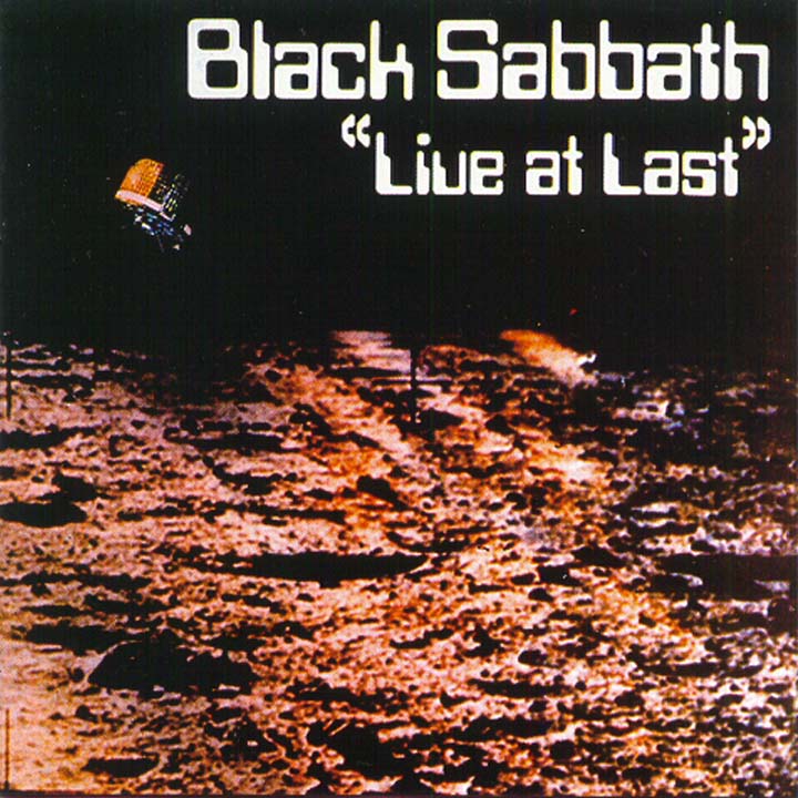 BLACK SABBATH - Live At Last cover 