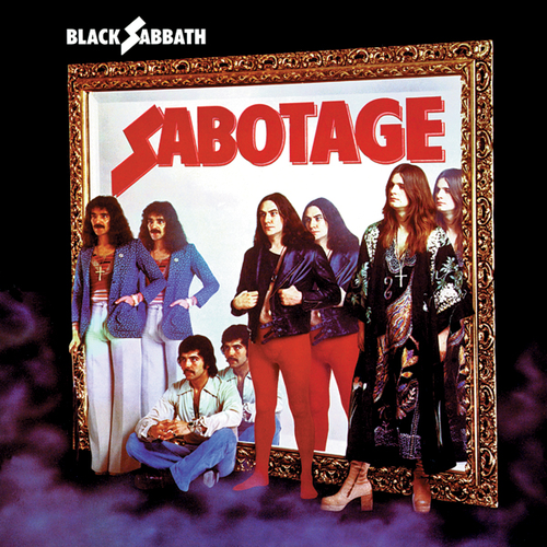 BLACK SABBATH - Sabotage cover 