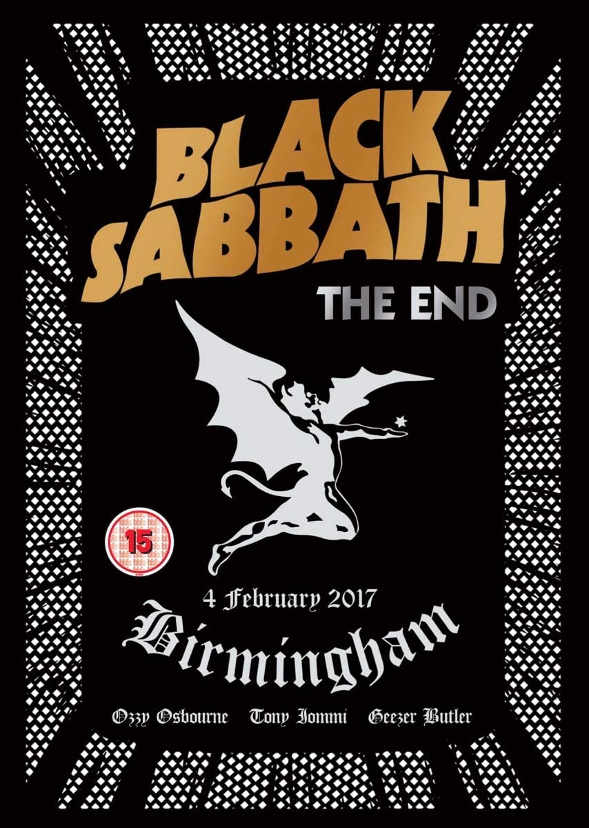 BLACK SABBATH - The End: 4 February 2017 Birmingham cover 