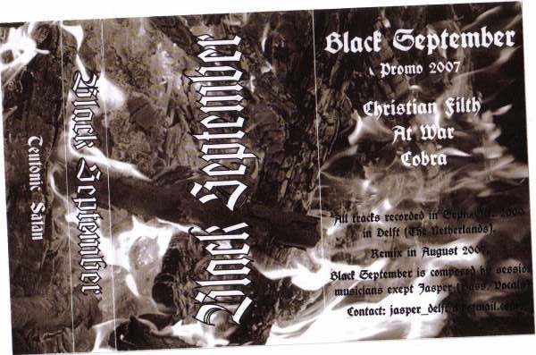 BLACK SEPTEMBER (NLD) - Promo 2007 cover 