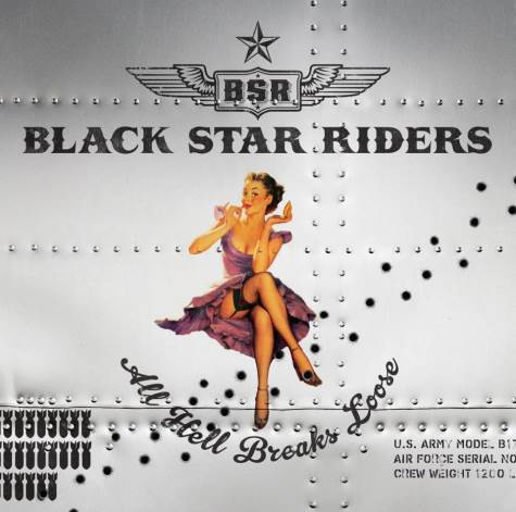 BLACK STAR RIDERS - All Hell Breaks Loose cover 