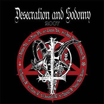 BLACK WITCHERY - Desecration & Sodomy cover 