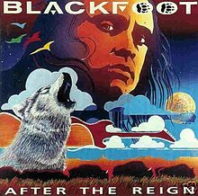 BLACKFOOT - After the Reign cover 