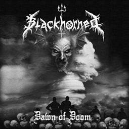 BLACKHORNED - Dawn of Doom cover 